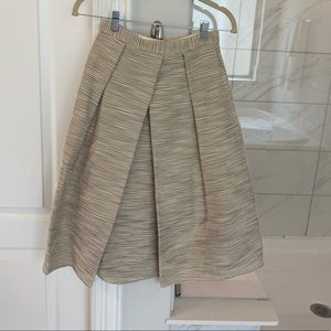 Tibi striped full skirt